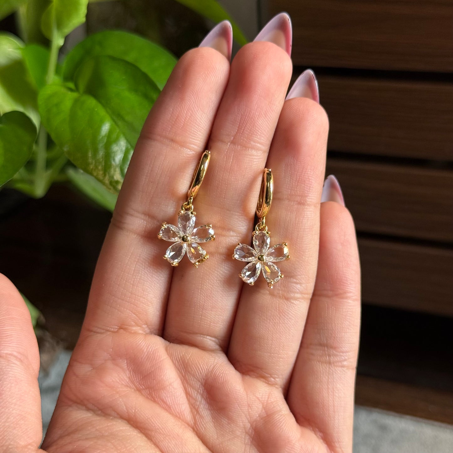 Delilah Dangle Hoops