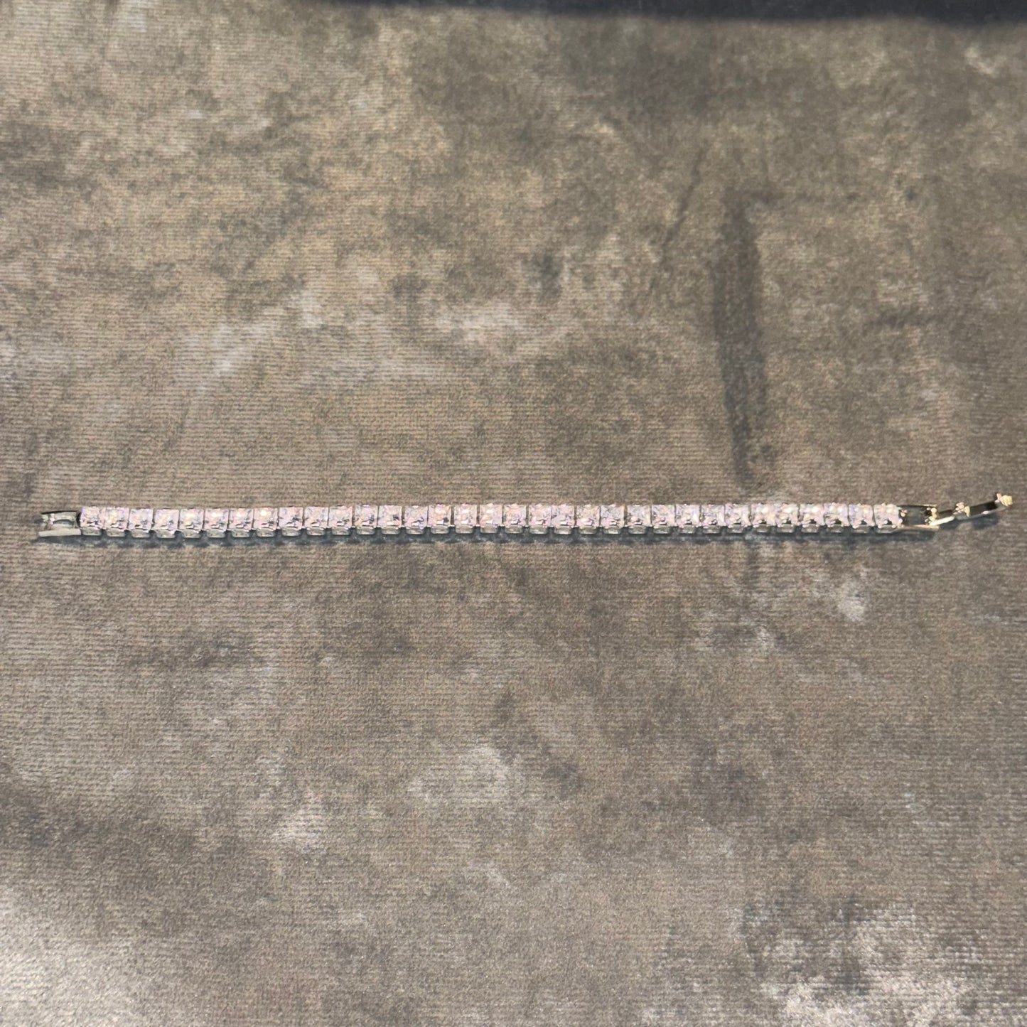 Ice Cube Tennis Bracelet