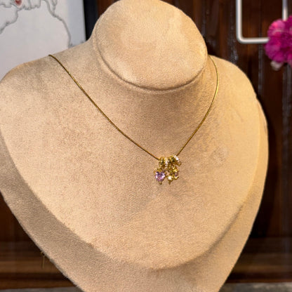 Heart Charm Elegance Necklace