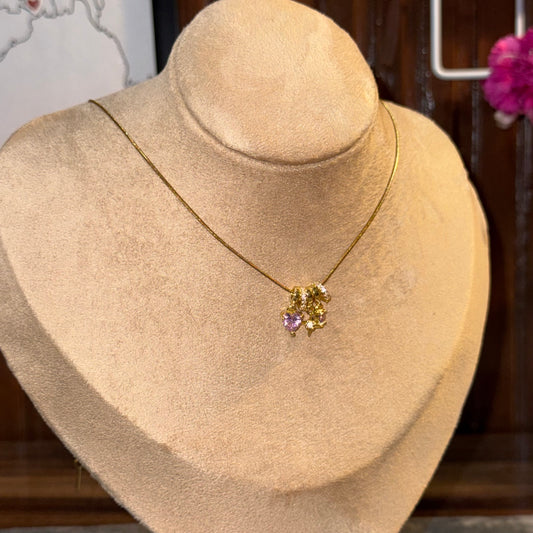 Heart Charm Elegance Necklace