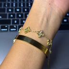 Ivy Studded Chain Bracelet HOUSE OF LAILA