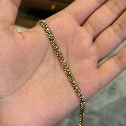 Nexus Tennis Chain Bracelet