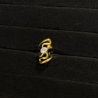 Swirl Solitaire Ring HOUSE OF LAILA