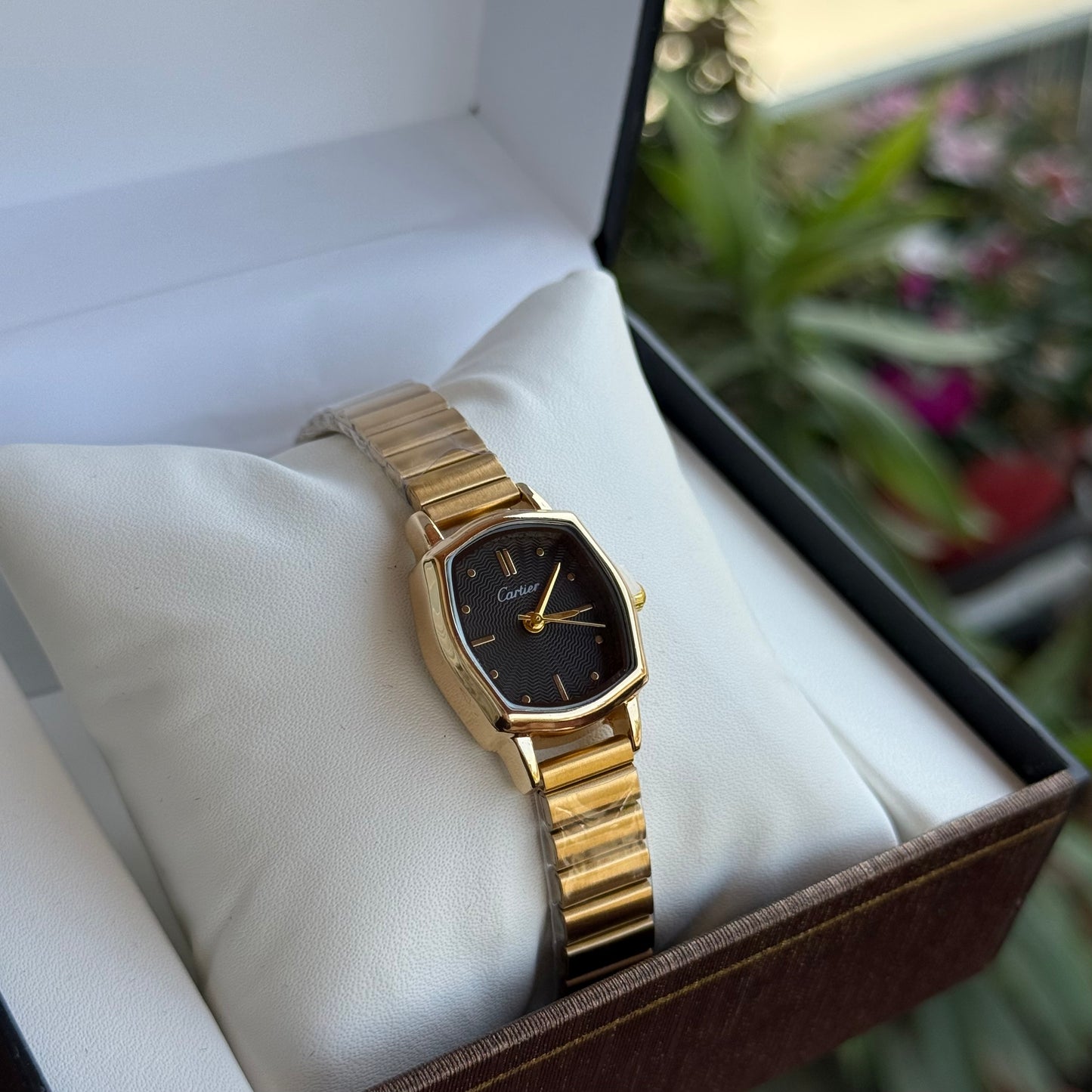 Midnight Black Louvre Watch (Box Included)