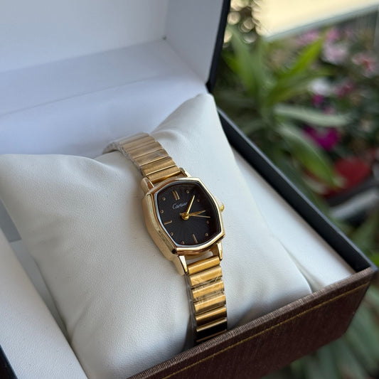 Midnight Black Louvre Watch (Box Included)