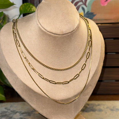 Effortless Stack Layered Necklace