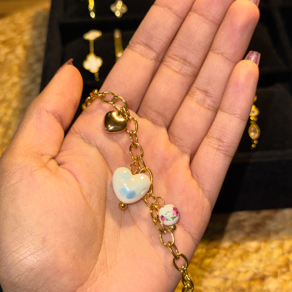 Mila Charm Chain Bracelet