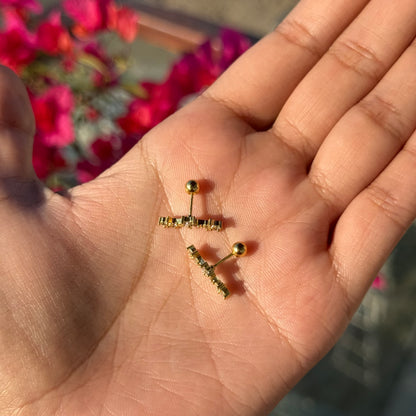 (Last Piece) Mini Meadow Cluster Studs