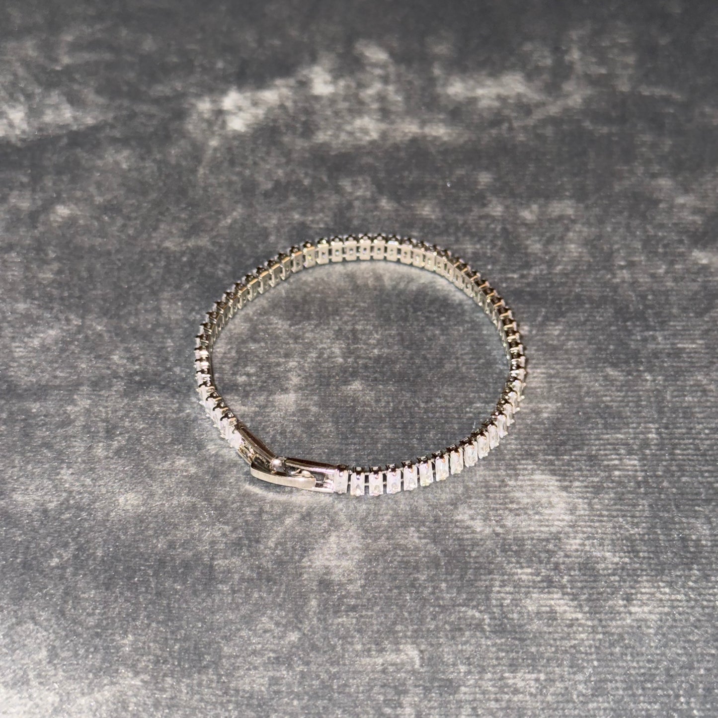 Constellation Baguette Tennis Bracelet