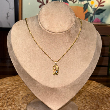 Lunar Portal Twisted Necklace