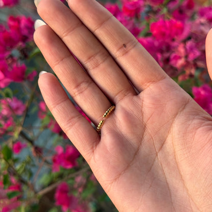 Timeless Beaded Ring