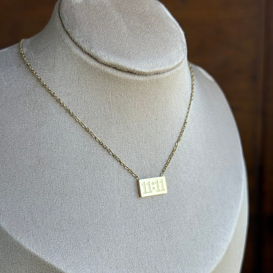Angel 11:11 Chain (Gold)