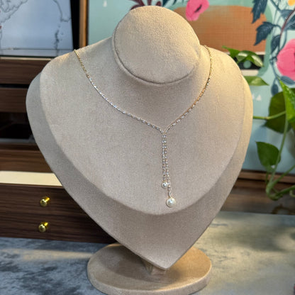 Elysian Pearl Drop Necklace