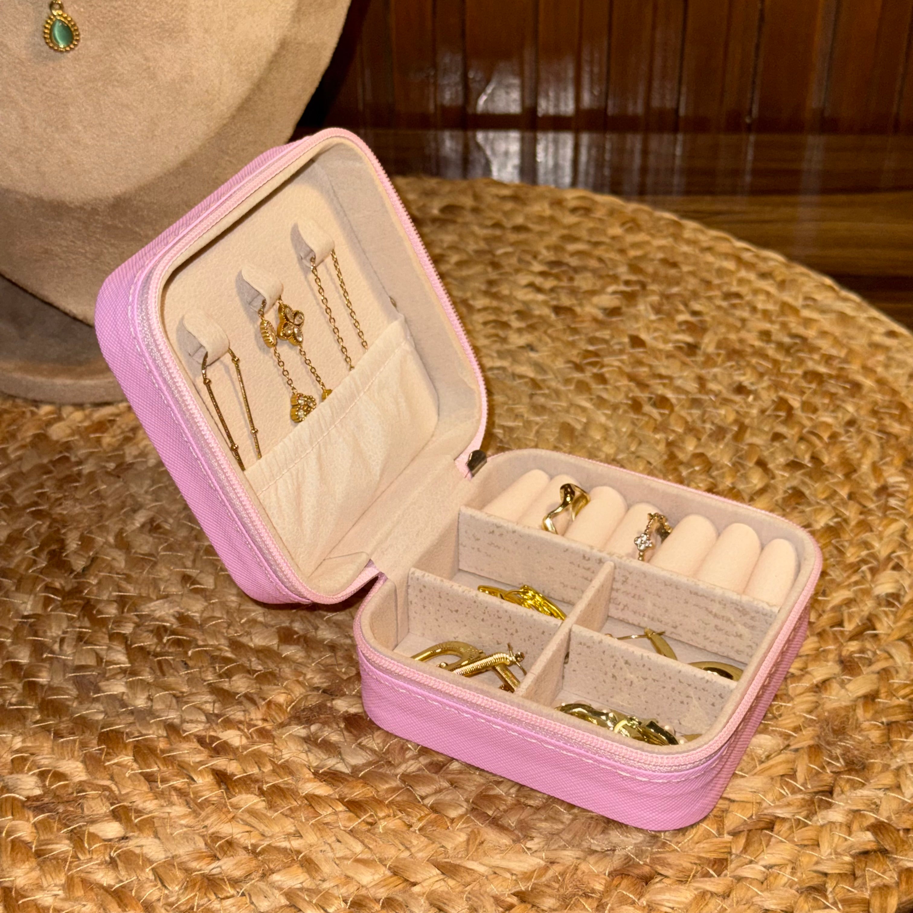 Signature Petal Pink Jewelry Box