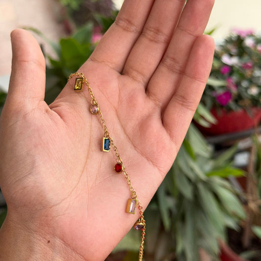 Rosa Studded Chain Bracelet