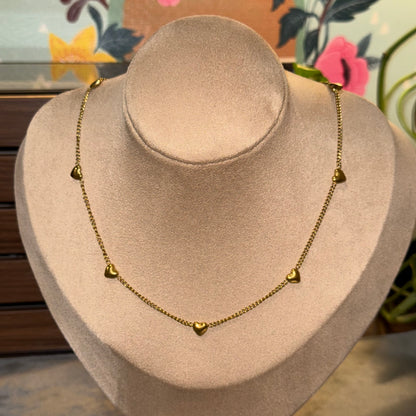 Amour Station Necklace