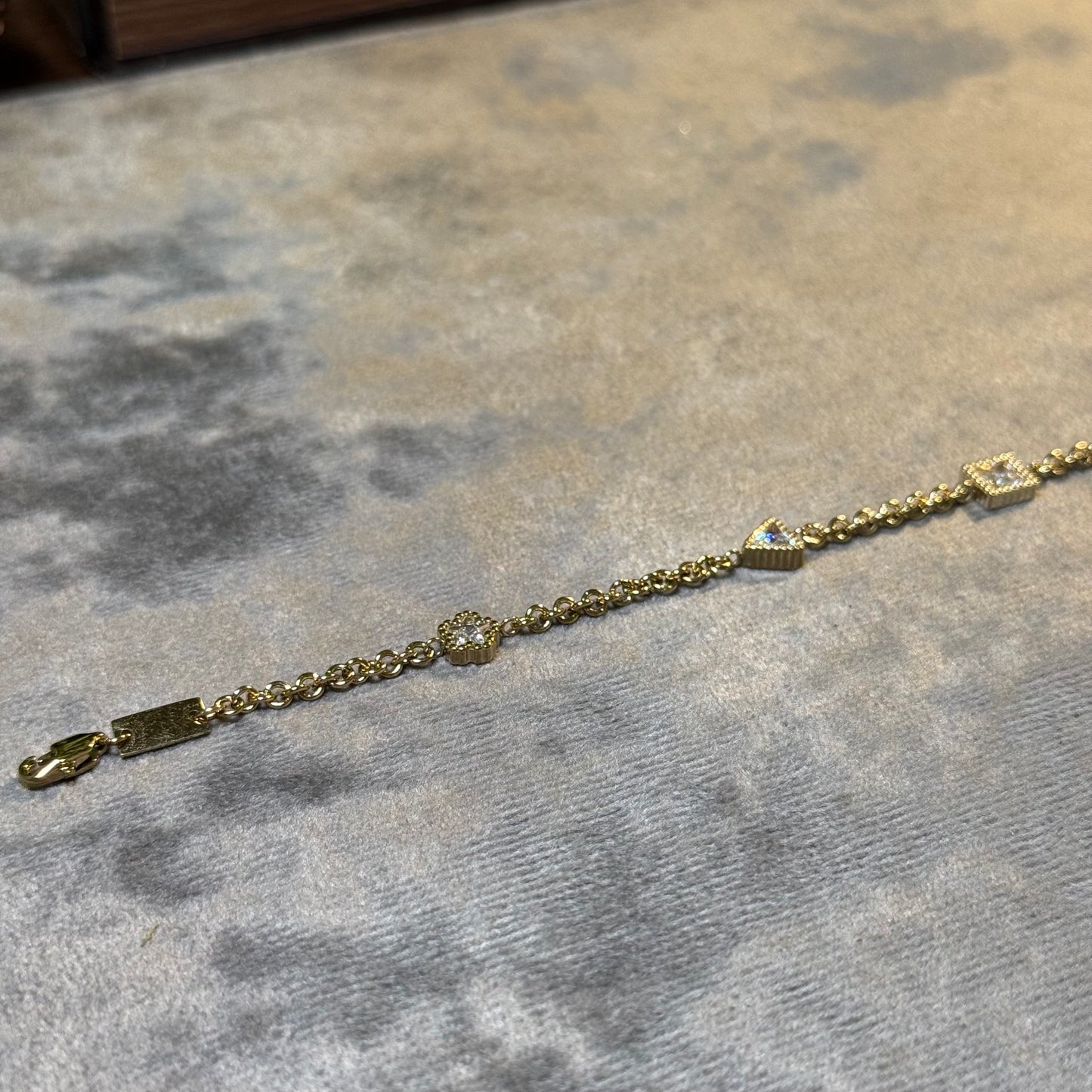 Cosmic Charm Chain Bracelet