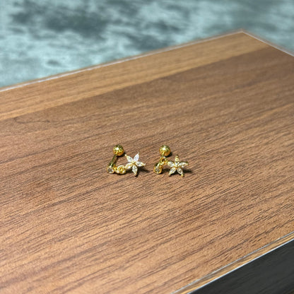 Blossom Drop Ball-Back Studs