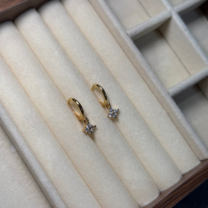 Celestial Petal Hoops