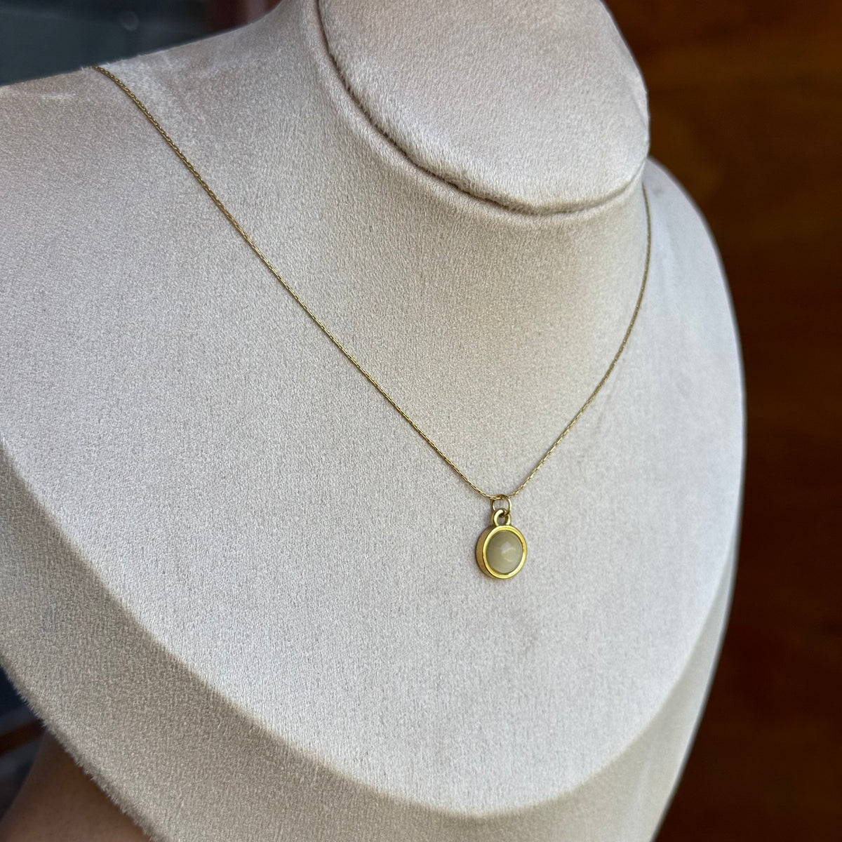 Saturn Cat-Eye Necklace