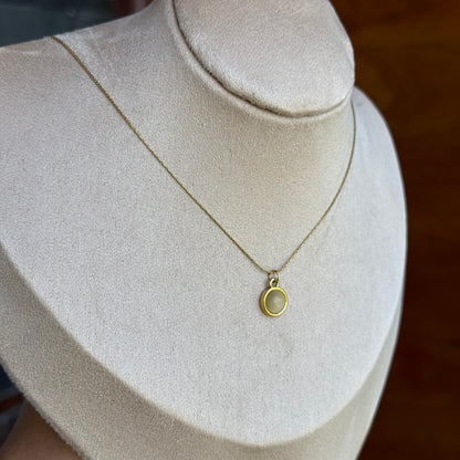 Saturn Cat-Eye Necklace