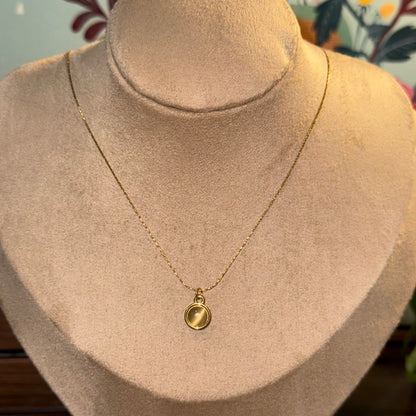 Saturn Cat-Eye Necklace