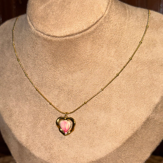 (Last Piece) Isabella Heart Pendant Necklace