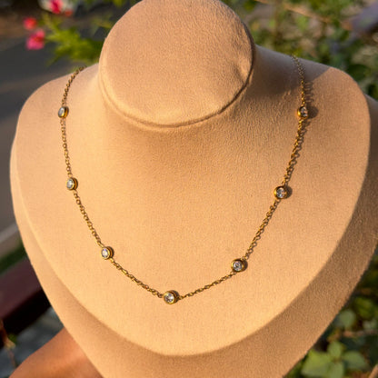 Fiona Studded Necklace