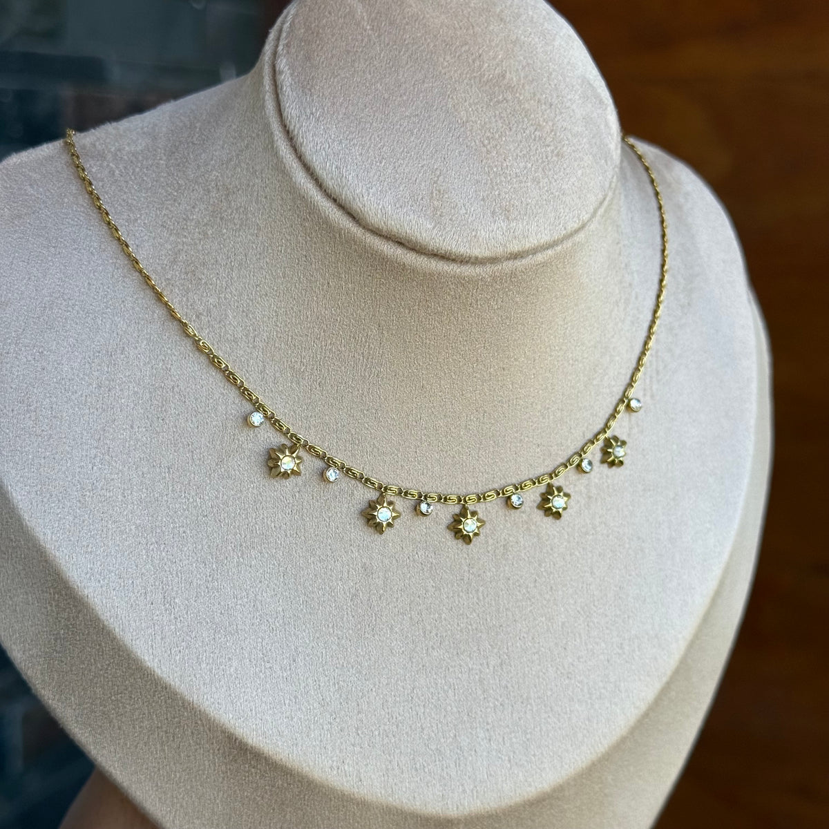 Zelda Studded Necklace