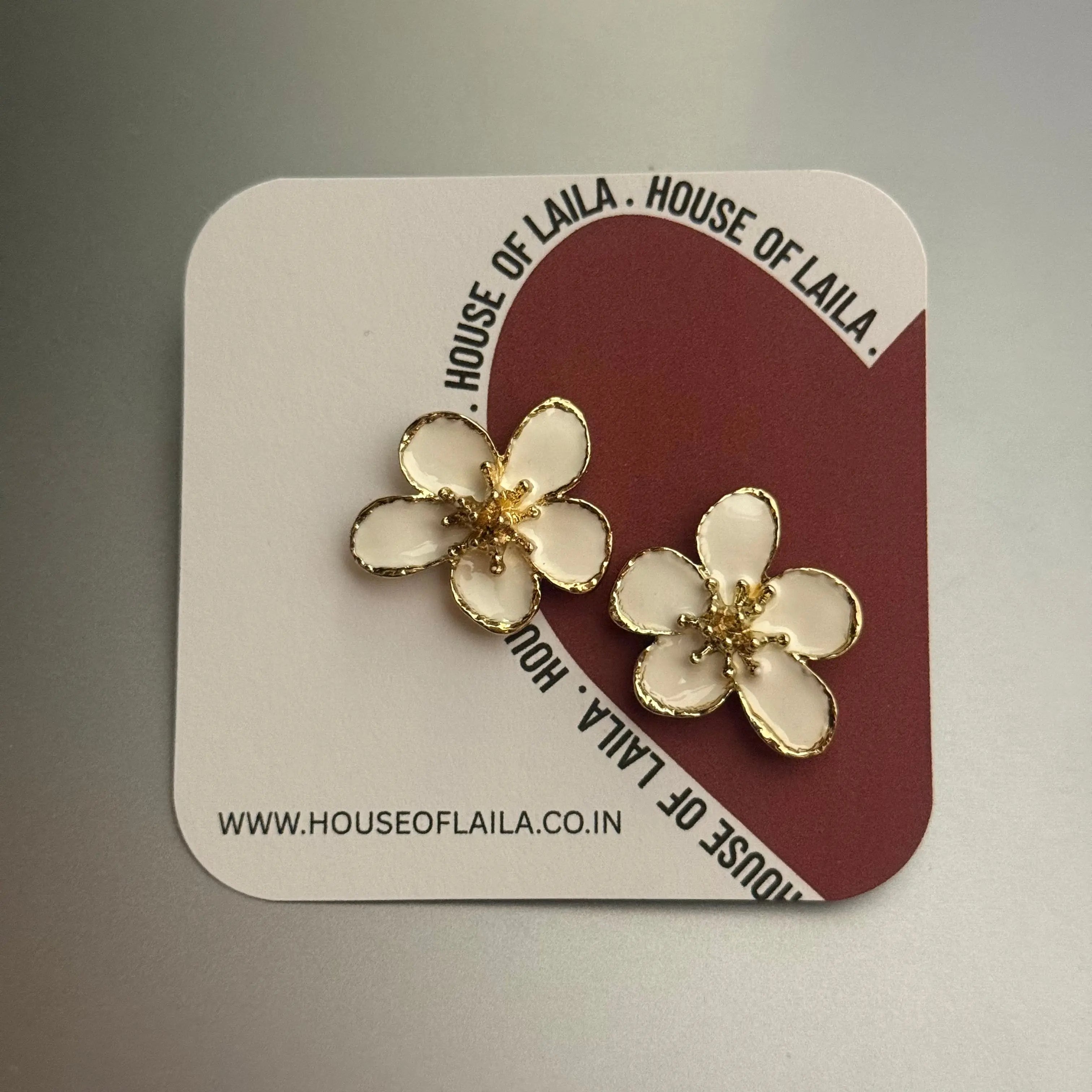 Luna Petal Studs HOUSE OF LAILA