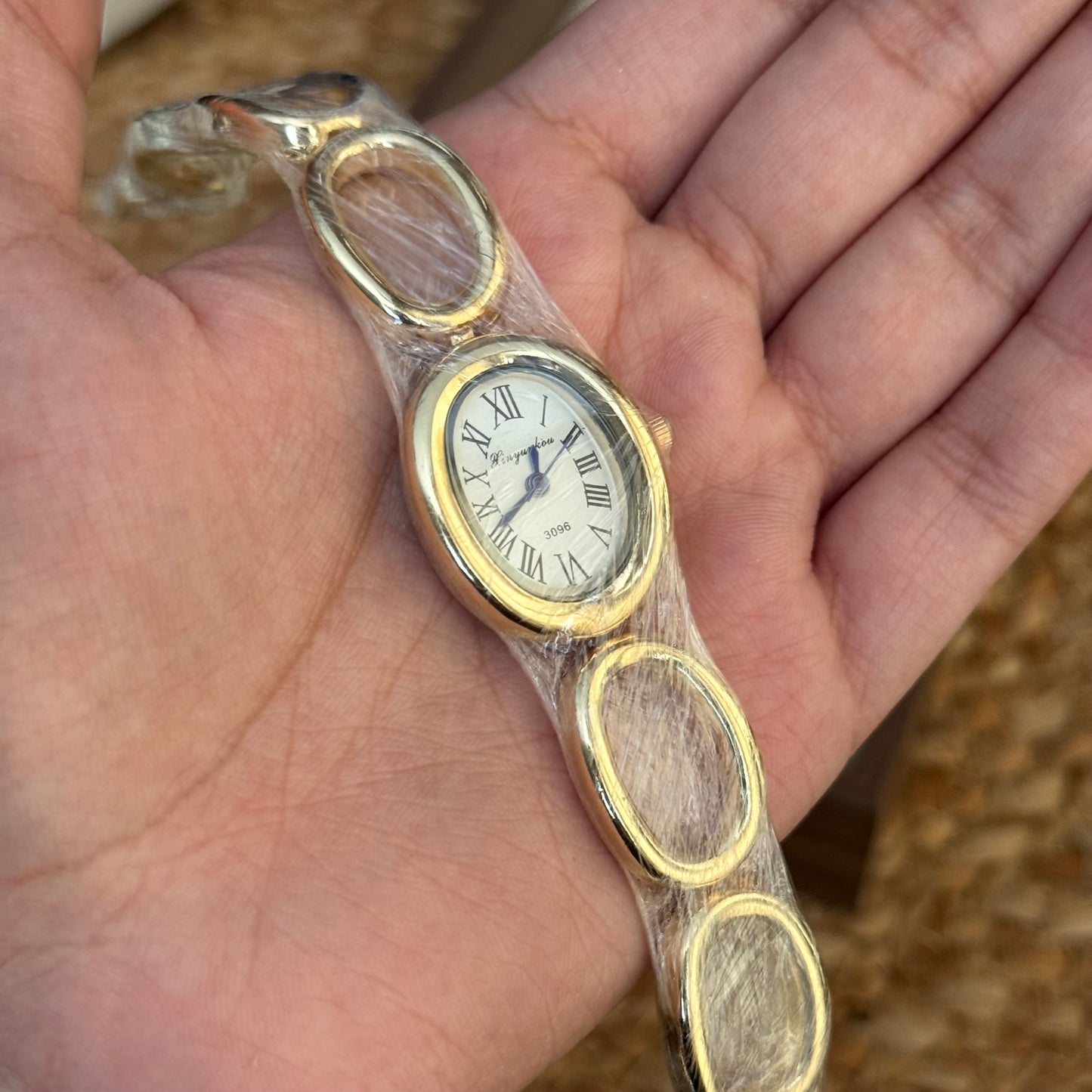 Celine Oval Link Watch (Random Color Box Included)