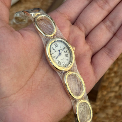 Celine Oval Link Watch (Random Color Box Included)