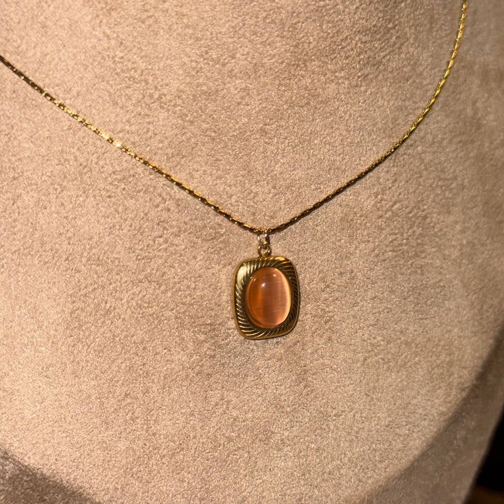 Honey Pendant Necklace