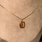 Honey Pendant Necklace