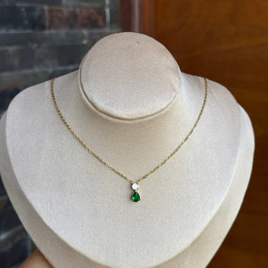 Casey Duo-Drop Necklace