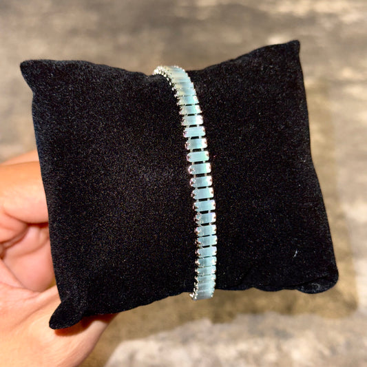 Ice Melt Baguette Tennis Bracelet