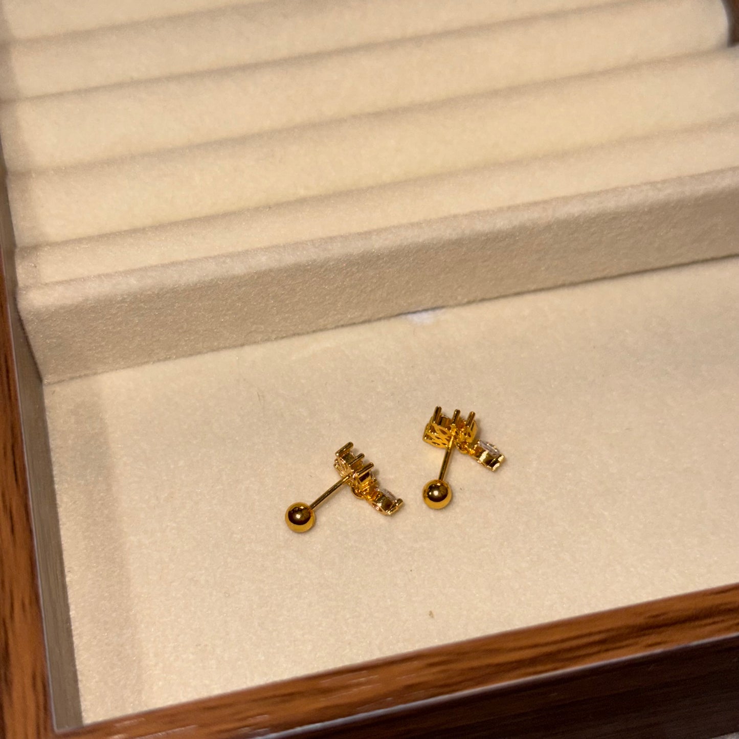 Regal Marquise Studs