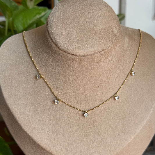 Maira Studded Necklace
