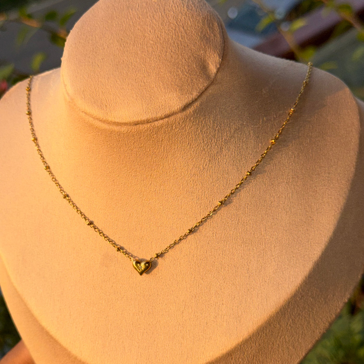Jane Heart Necklace