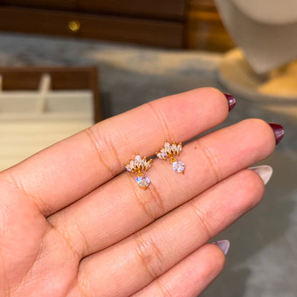 Regal Marquise Studs