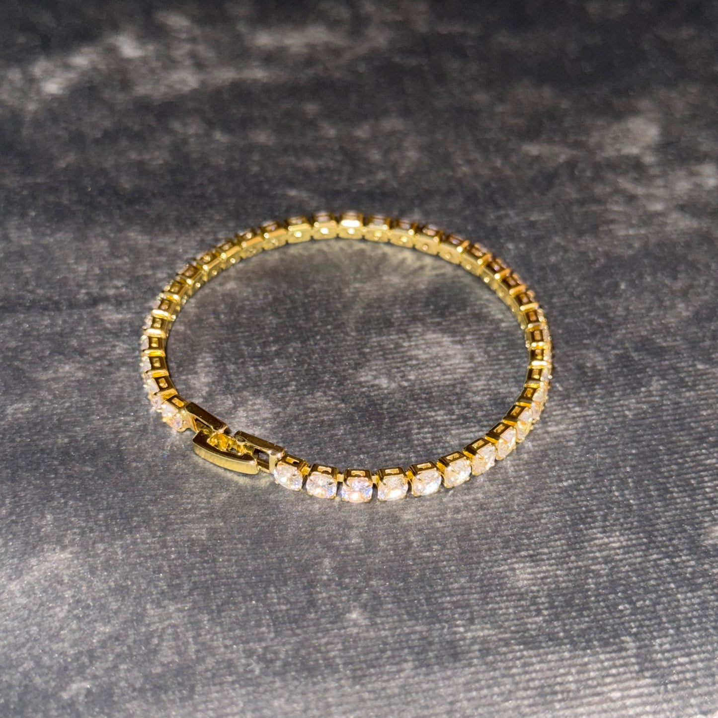 Heirloom Gold Tennis Bracelet