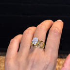 Layered Solitaire Ring HOUSE OF LAILA