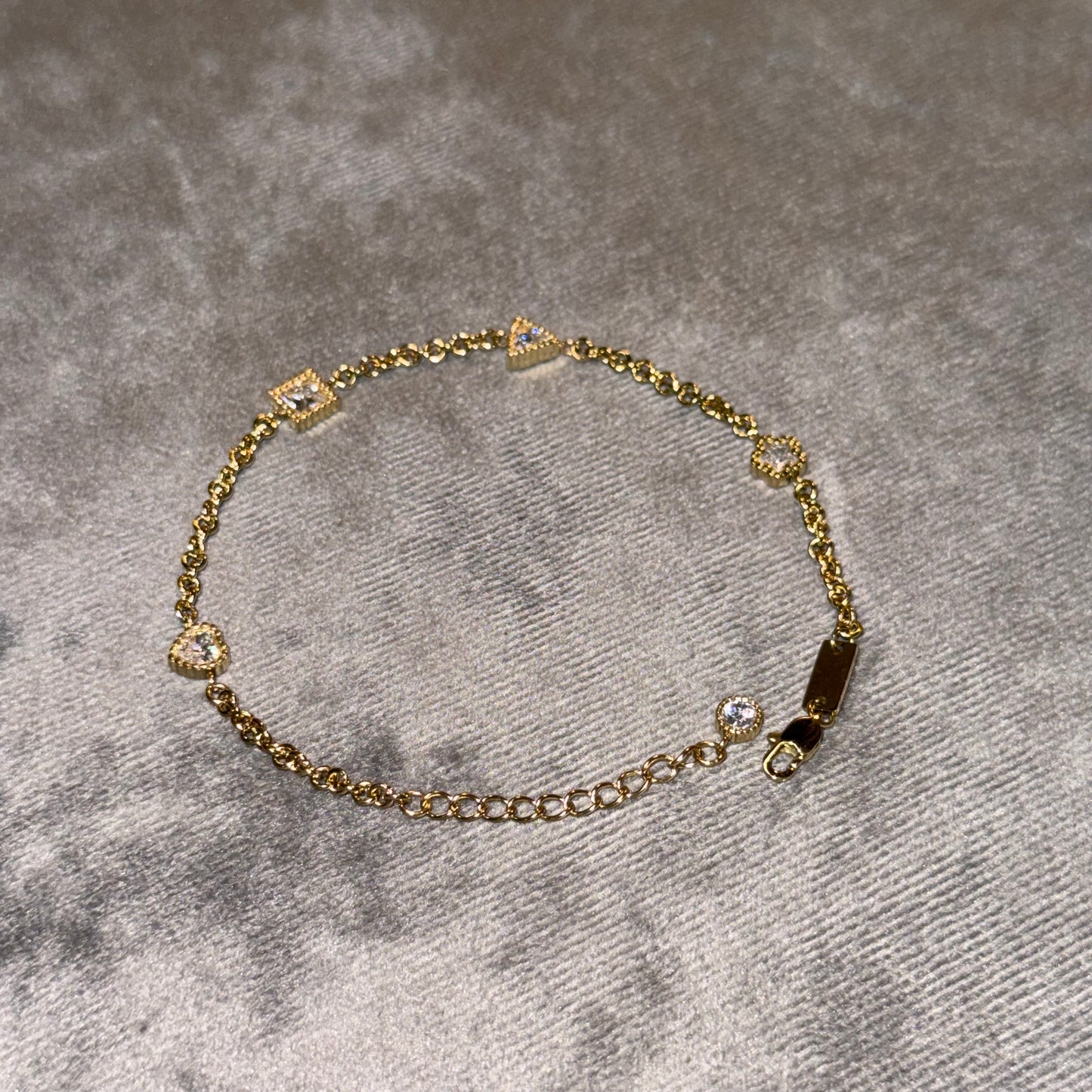 Cosmic Charm Chain Bracelet
