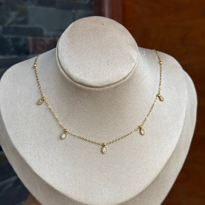 Valerie Studded Necklace