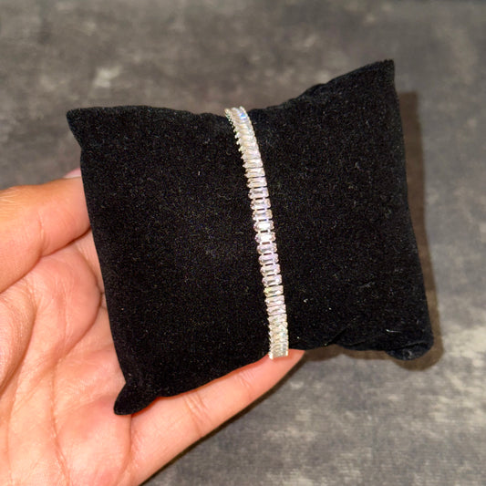 Constellation Baguette Tennis Bracelet