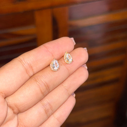 (Last Piece) Crystal Dew Pendant + Earrings Set