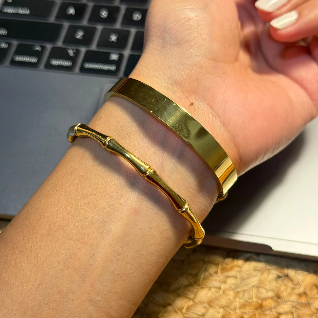 Bamboo Adjustable Cuff HOUSE OF LAILA