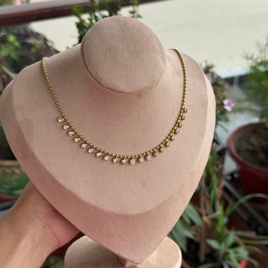 Penelope Studded Necklace