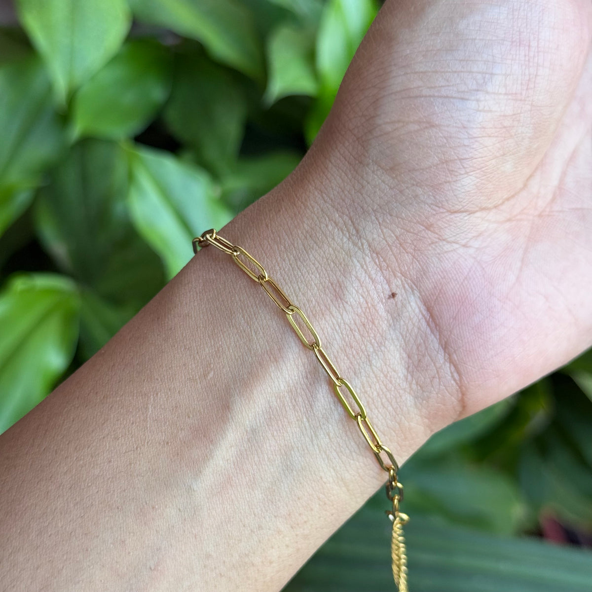 Paperclip Chain Bracelet