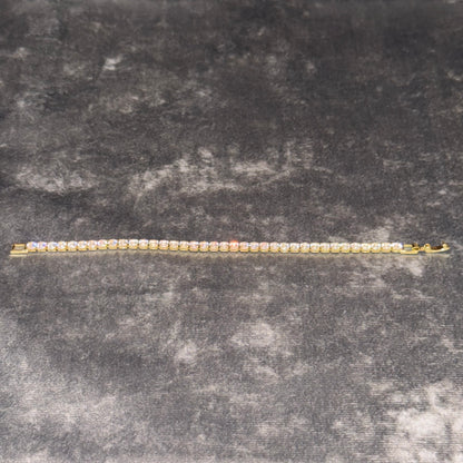 Heirloom Gold Tennis Bracelet